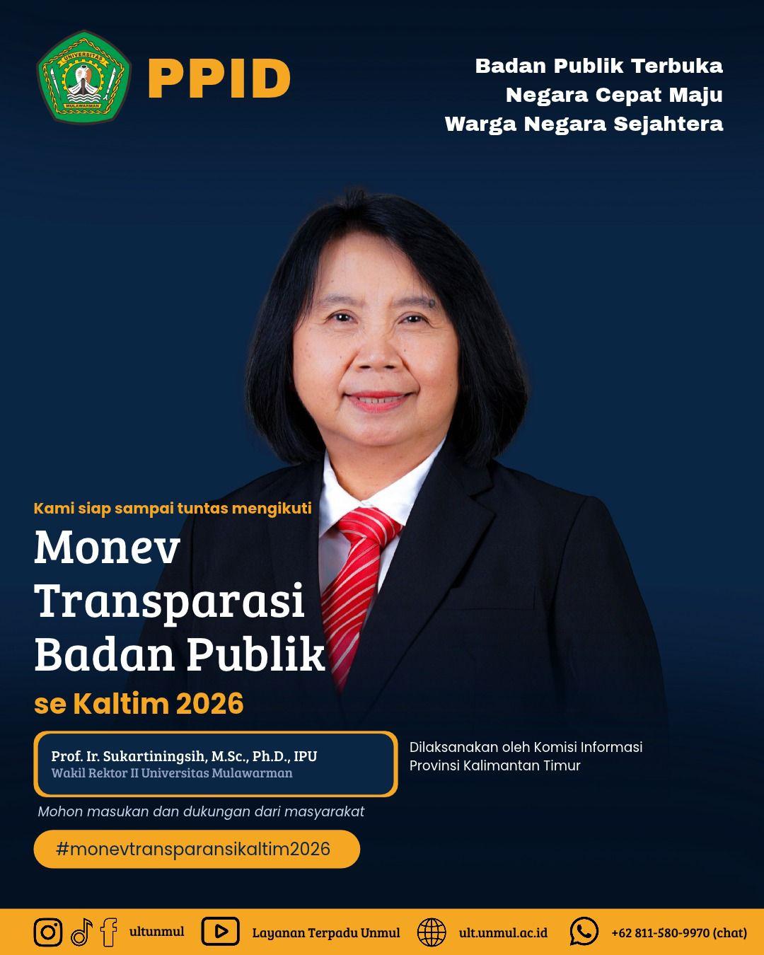 Universitas Mulawarman Siap Mengikuti Monev