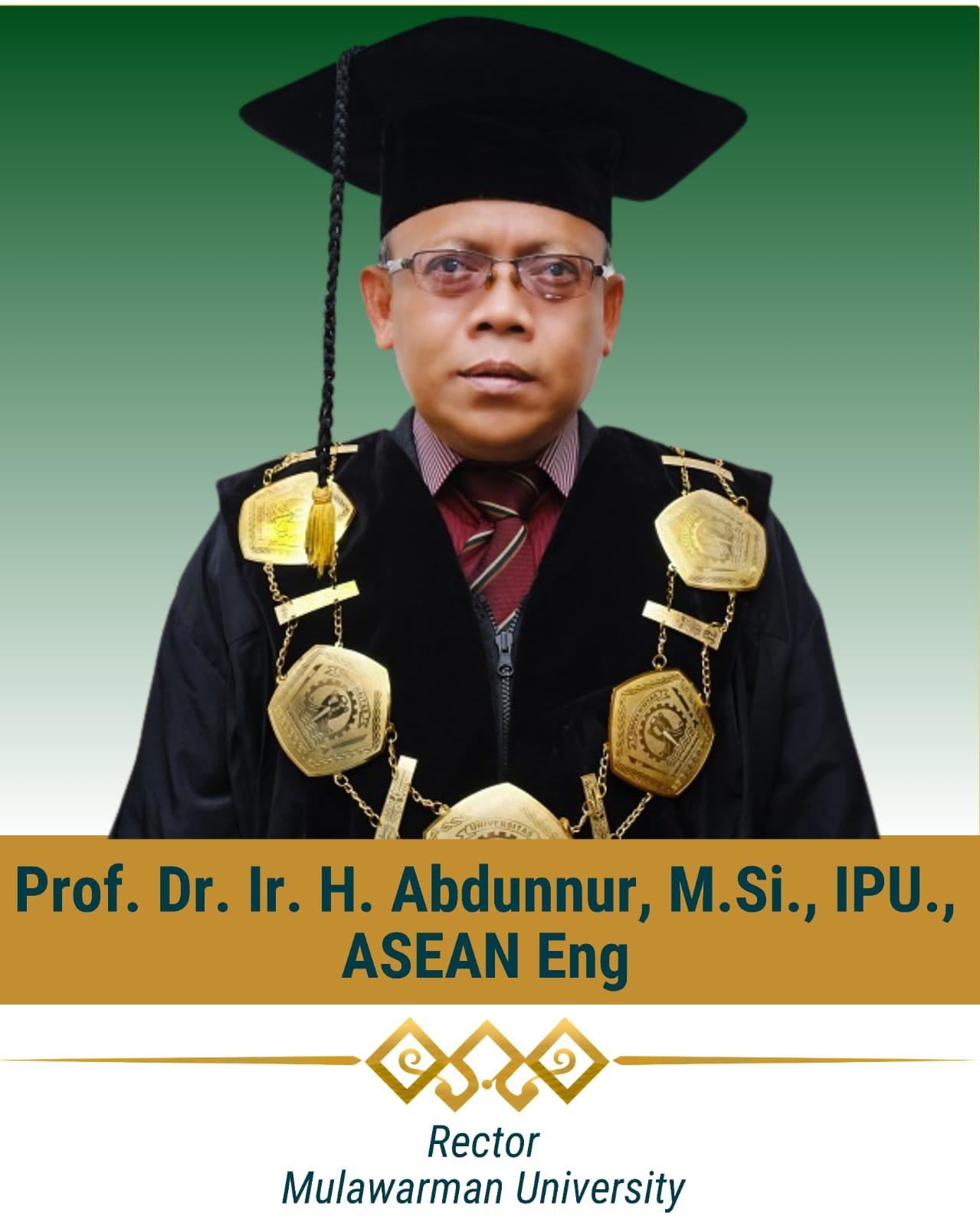 Rector of Mulawarman University