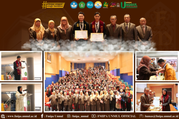 FMIPA Universitas Mulawarman Gelar Rapat Terbuka Senat dalam Rangka Yudisium Gelombang ke-80 Periode III Tahun 2026