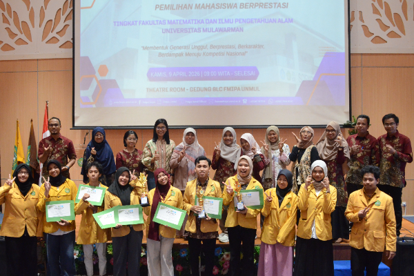 FMIPA Universitas Mulawarman Sukses Gelar Pembukaan Pilmapres, KDMI, dan NUDC Tingkat Fakultas Tahun 2026