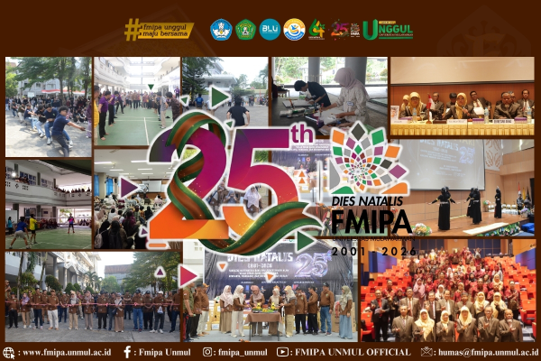 Semarak Dies Natalis ke-25 FMIPA Universitas Mulawarman, Perkuat Kebersamaan dan Semangat Berkarya