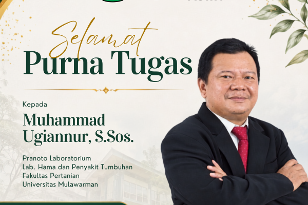 Selamat Memasuki Masa Purna Tugas Bapak Muhammad Ugiannur, S.Sos.,