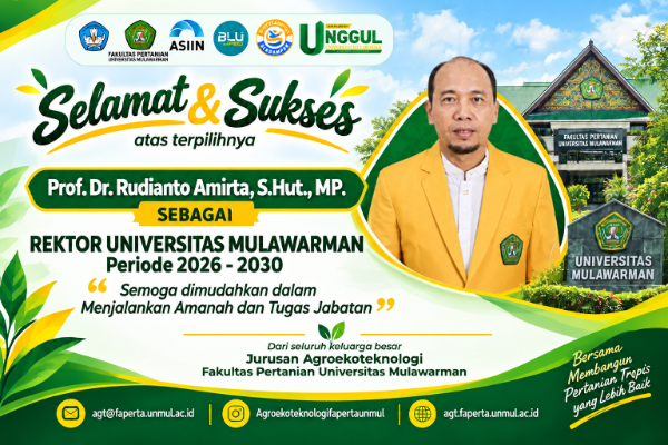 Selamat dan Sukses Terpilihnya Rektor Universitas Mulawarman Periode 2026-2030