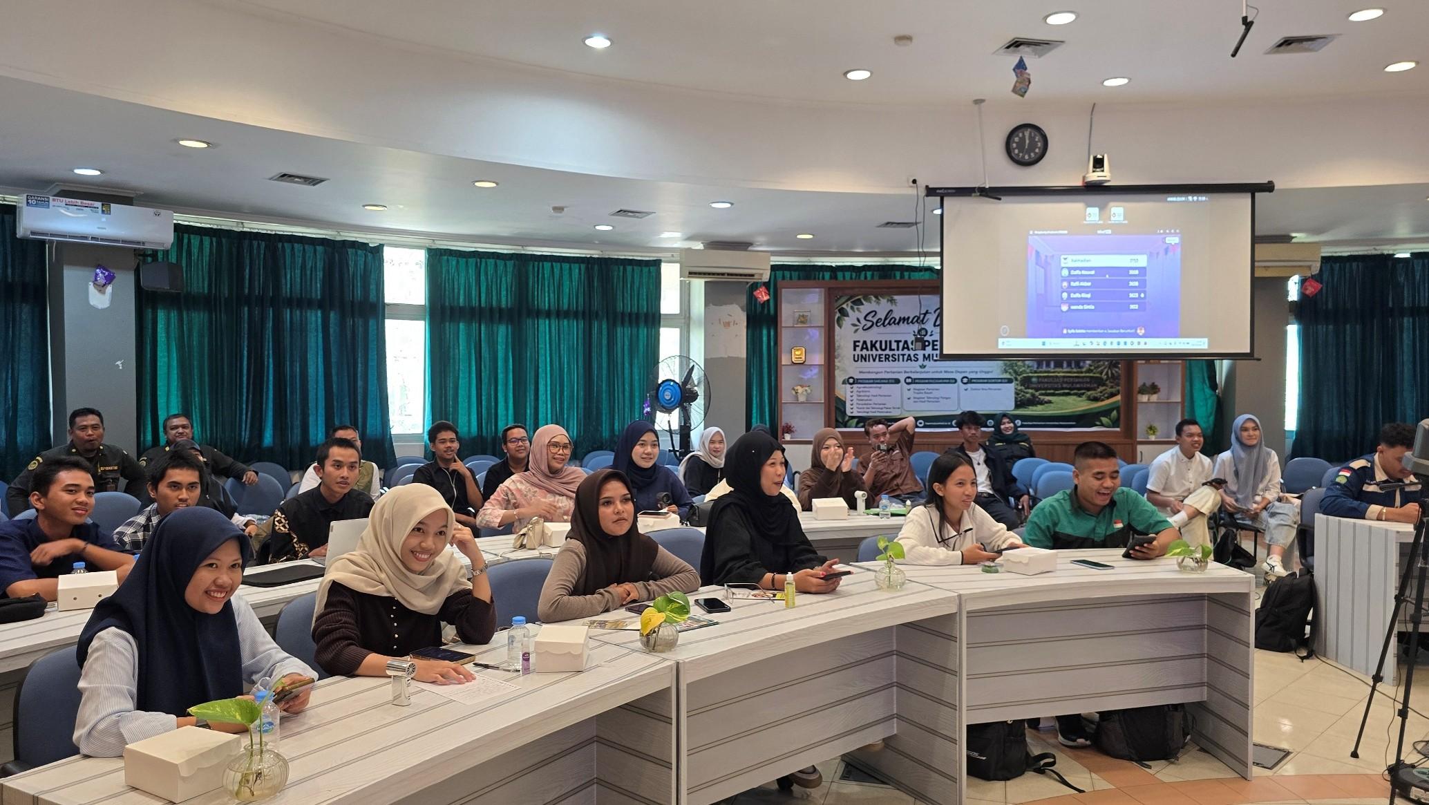 Dokumentasi Karantina Goes to Campus bersama BBKHIT Kalimantan Timur dan Program Studi Agroekoteknologi UNMUL, 5 Oktober 2026.