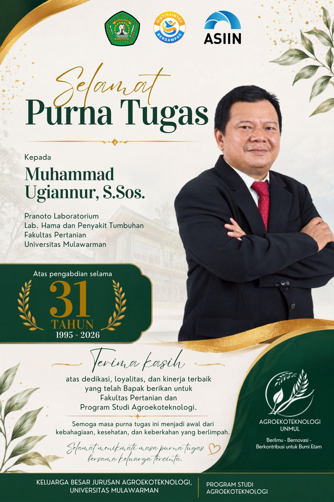Bapak Muhammad Ugiannur, S.Sos.